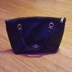 Coach - Black Kacey Satchel Purse